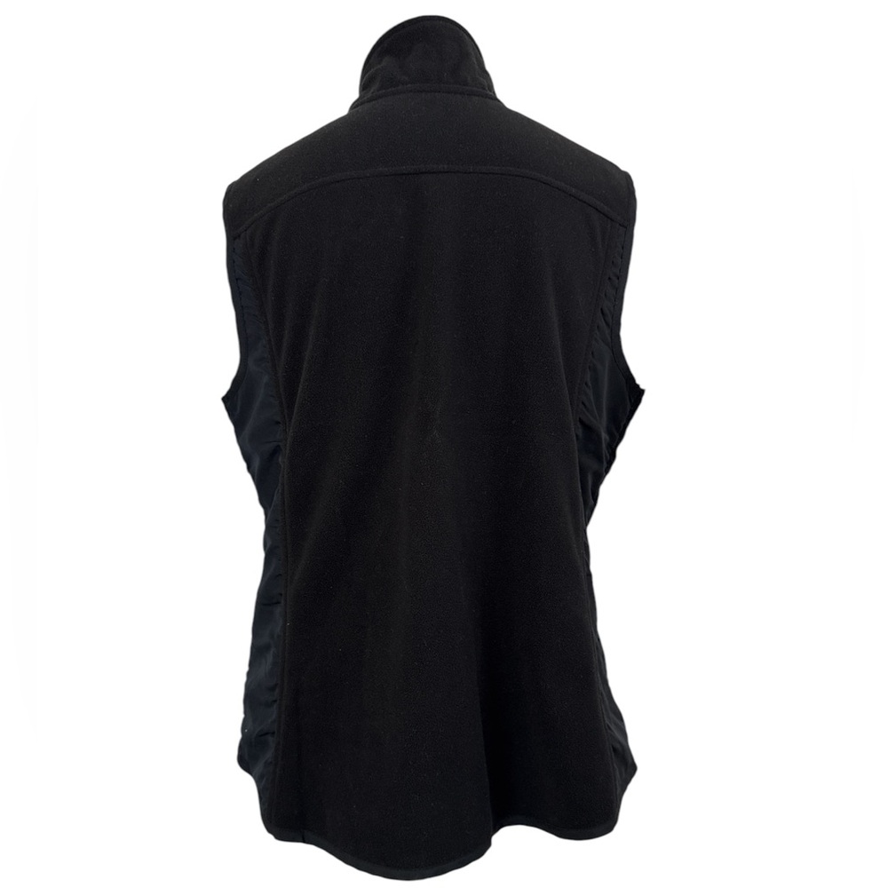 Tek Gear Black Sleeveless Zip-Up Vest - Picture 2 of 6